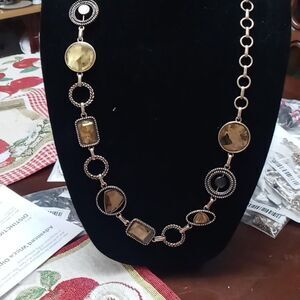 Heavy long necklace